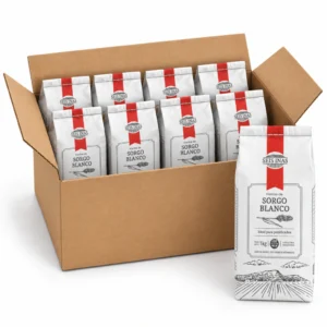 Harina de Sorgo Blanco – 1 kg | Caja x 10 unidades