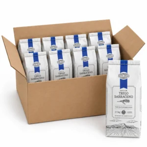 Harina de Trigo Sarraceno Blanco – 1 kg | Caja x 10 unidades